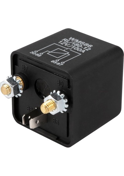 12V 100AMP 4-Pin Ağır Hizmet Tipi Açma/kapama Anahtarı Bölünmüş Şarj Rölesi Siyah (Yurt Dışından) fırsatları