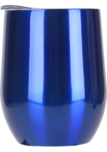 Delik Kapağı Noel Şarabı Yalıtımlı Yumurta Termos Kahve Kupa Vakum Termos Kahve Tumbler 12 Oz 9oz Yumurta Şeklinde Dak Şarap Bira Kupa Kapasite: 12OZ/RENK: Delik Kapağı (Yurt Dışından)