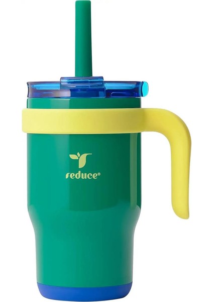 14 Oz Collede Kids Tumbler Kapak ve Pipetli Tumbler - Collede Yalıtımlı Seyahat Kupası - Dökülmeye Dalı, Ter Geçirmez Paslanmaz Çelik, Bpa -: Süper Kahraman Maskeleri (Yurt Dışından)
