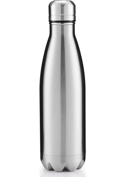 750/500ML Katı Yalıtımlı Şişe Paslanmaz Çelik Jug, Büyük Kapasiteli Buz Kahve Kupası Taşınabilir Seyahat Ev Yaz Hediye Kapasitesi: Resim/renk Olarak: 750ML-SEILVERY (Yurt Dışından)