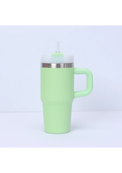 14OZ Mini Paslanmaz Çelik Tumbler Yalıtım Kahve Kahve Kahve Kahve Kahve Kupa Hediyeler Için Samanlı Vakum Şişeleri Şişe Kupa Kapasite: 14OZ/RENK: Siyah (Yurt Dışından)