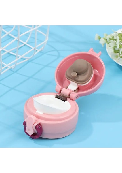 Kahve Kupası Kapakları Yeniden Kullanılabilir Kupa Kapağı Kahve Tumbler Lid Termos Kapak Su Şişesi Kapak Kur Için Silikon Kapaklar Renk: Pembe Kapak (Yurt Dışından)