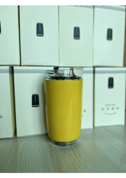 Su Şişeleri Yalıtımlı Paslanmaz Çelik Su Şişeleri Termos Şişe Içme Şişesi Kahve Kupası Kupa 240ML Kapasite: 240ML/RENK: Turuncu (Yurt Dışından)