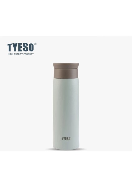 Tyeso 500ML Paslanmaz Çelik Kapak Vakum Şişesi Termos Kahve Çay Süt Termo Şişe Kahve Kupa Su Şişesi Sızıntı Kanıtı 8729 Kapasite: 500ML/RENK: Ladin Yeşil (Yurt Dışından)