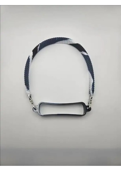 Su Şişesi Saplı Su Şişesi Taşıyıcı Tutucu Kayış Yumuşak Dalı Silikon Çoğu 8-40 Oz Şişe Fincan Aksesuarları Için Renk: Mavi Beyaz Siyah (Yurt Dışından)