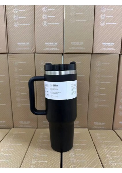 2025 Yeni Sap Saman Kapağı Paslanmaz Çelik 30 Oz/40 Oz Vakum Yalıtılmış Araba Kupası Çift Duvar Termal Buzlu Seyahat Kupürceli: 1.18L-5/RENK: 3 (Yurt Dışından)