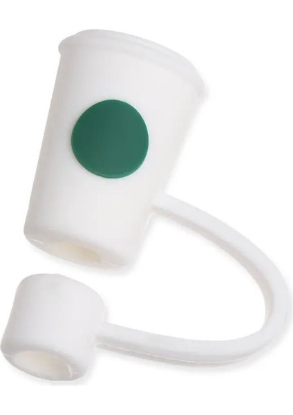 1pc Yeniden Kullanılabilir Yaratıcı Silikon Saman Saman Fiş Sıçrama Geçirmez Içme Toz Kapağı Saman Ipuçları Kapak Içecek Eşyası Mutfak Kupası Aksesuarları Renk: 1 (Yurt Dışından)