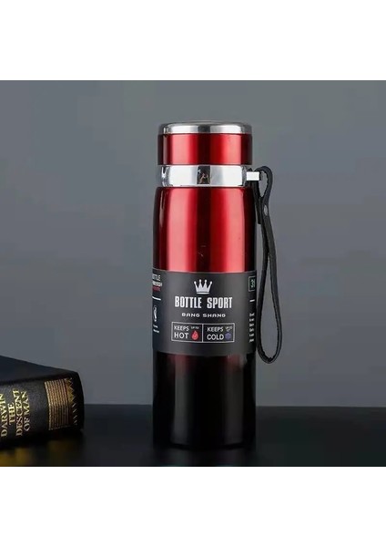 1l Termal Su Şişesi Soğuk ve Sıcak Su Şişesi Termos Kahve Çayı Vakum Şenlikleri Için Termos Paslanmaz Çelik Termos Şişesi Hediyeler Kapasite: 1000ML/RENK: Kırmızı Karıştır (Yurt Dışından)