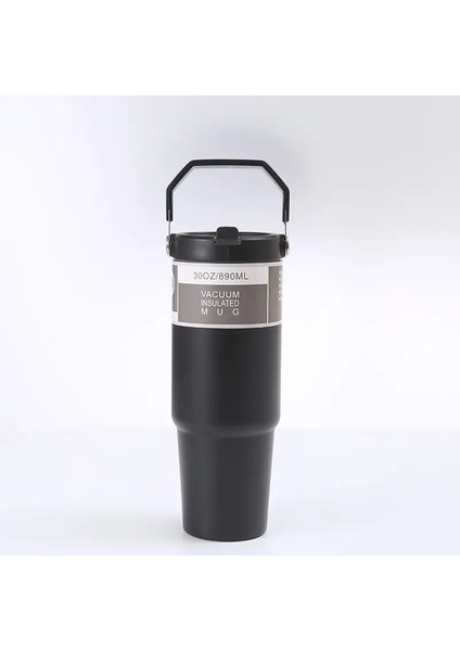30OZ Taşınabilir Araba Kupası 304 Paslanmaz Çelik Termos Kupası Soğuk Yalıtım Dış Mekan Taşınabilir Bingba Kupası Capakite: 30OZ/RENK: 1 (Yurt Dışından)