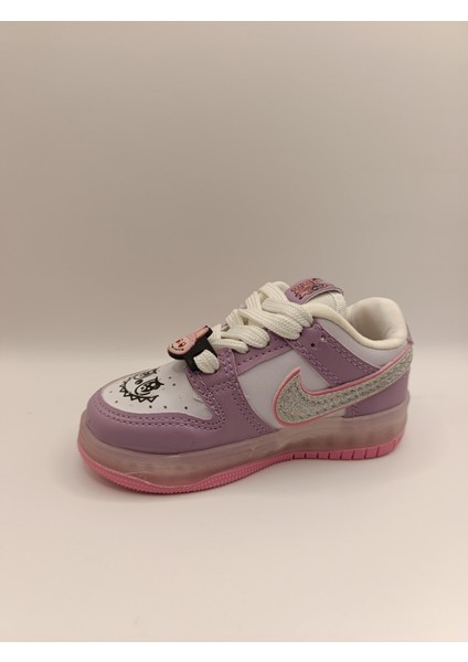 Labubu Işıklı Bağcıklı Kız Çocuk Spor Ayakkabı Sneaker fiyatları