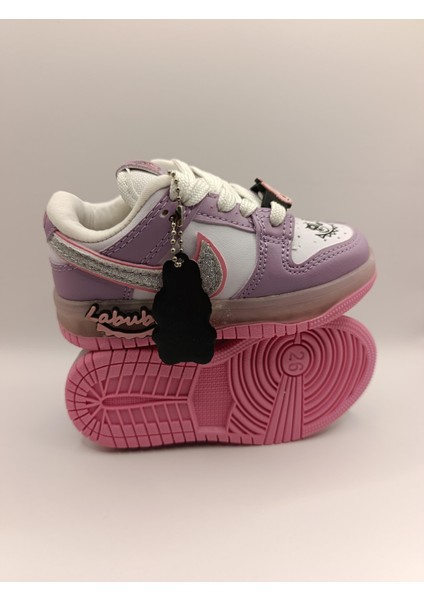 Labubu Işıklı Bağcıklı Kız Çocuk Spor Ayakkabı Sneaker indirimleri