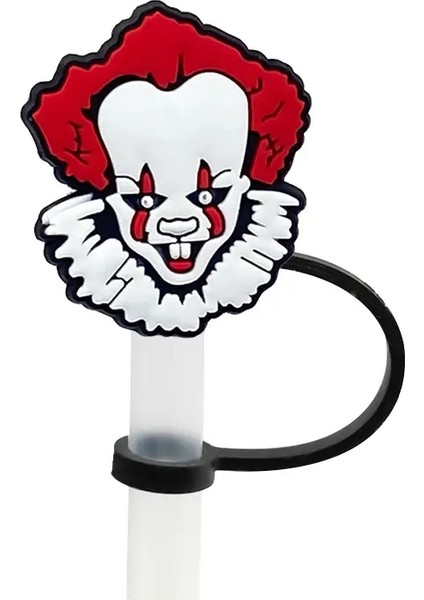 1pcs Korku Tarzı Saman Kapak Kapağı Kur Için, Silikon 8mm Sıçrama Geçirmez Saman Topper, Toz Geçirmez Saman Uç Cazibesi Renk: HYB1720-03 (Yurt Dışından)