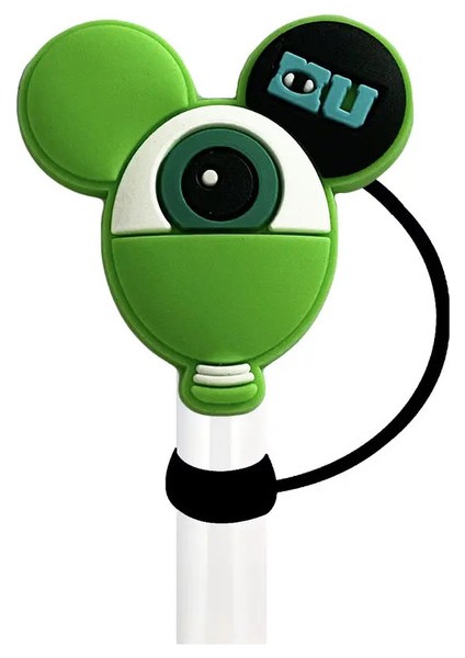 1-10PCS Çizgi Film Saman Kapak Kapağı 10MM Silikon Içecek Saman Fişi Yeniden Kullanılabilir Sıçrama Geçirmez Içme Fincanı Saman Kapak Aksesuarları Renk: 5 (Yurt Dışından)