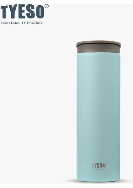 Tyeso Ins Style Termos Şişe Paslanmaz Çelik Araç Termal Kupa Spor Su Şişeleri Soğuk ve Sıcak Taşınabilir Seyahat Kupa Cupcapacity: 360ML/RENK: Turkuaz (Yurt Dışından)