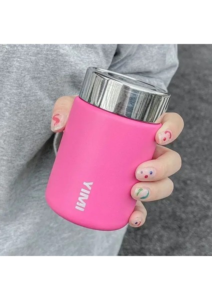 230ML Mini Paslanmaz Çelik 316 Termos Kupa Moda Taşınabilir Cep Vakum Şişesi Kahve Çayı Termal Su Şişesi Tumklercapity: 230ML/RENK: Kırmızı (Yurt Dışından)