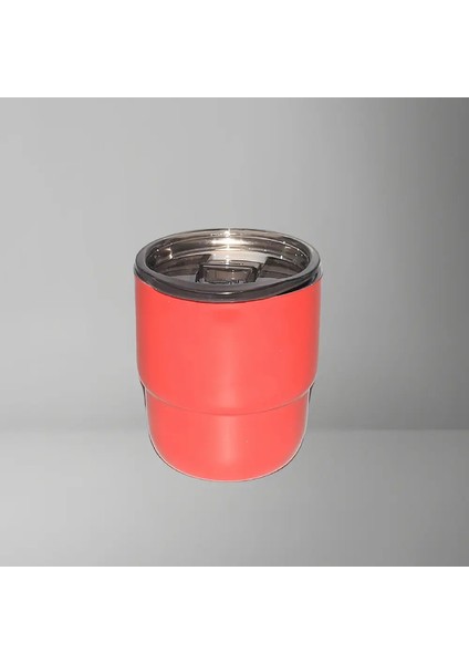 Mini Taşınabilir Kupa Seyahat 304 Paslanmaz Çelik Çift Duvar Termos Kupası Yaratıcı Hediye Kupası Kaplamalı Kahve Şişesi Termos Bottlecapity: 250ML/RENK: Yeşil (Yurt Dışından)