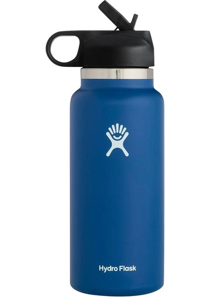 Sıcak ve Soğuk Termos Şişesi Pipetlerle Tutun Paslanmaz Çelik Yalıtılmış Şişeler Vakum Şişesi Spor Su Kurı Büyük Yalıtımlı Cucolor: Kraliyet Mavisi (Yurt Dışından)