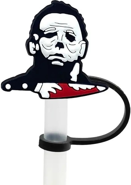 1pcs Korku Tarzı Saman Kapak Kapak Aksesuarları, Silikon 8mm Sıçrama Geçirmez Saman Topper, Toz Geçirmez Saman Tip Charmcolor: HYB1720-11 (Yurt Dışından)