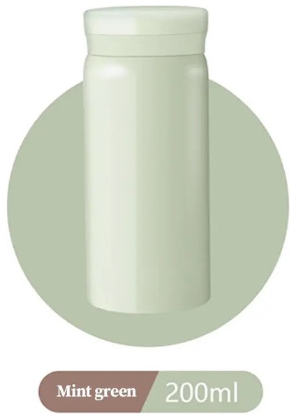 200ML Mini Paslanmaz Çelik Termal Şişe Yalıtılmış Kupa 316 Vakum Taşınabilir Seyahat Kupası Kız Kapasitesi Için: 200ML/RENK: 01 (Yurt Dışından)