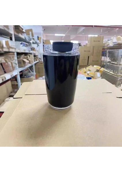 240ML Içecek Kupası Seyahat Taşınabilir Içme Kupası Paslanmaz Çelik Vakum Sızıntı Kahve Kahve Sıcak Soğuk Yalıtımlı Kupa Kapasite: 240ML/RENK: S 04 (Yurt Dışından)