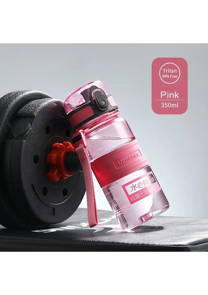 Uzspace Spor Su Şişeleri 350ML 500ML Çocuk Çift Açık Seyahat Seyahat Içecek Taşınabilir Taşınabilir Taşınabilir Tritan Plastik Şişe Bpa Freecapacity: 350-1000ML/: 350ML Gri (Yurt Dışından)