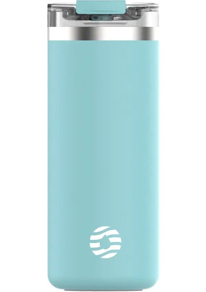 Feijian-Paslanmaz Çelik Kahve Termos Şişesi, Termal Kupa, Sızdır Köpek Şişeleri, Seyahat Kupası, Taşınabilir, 480ML, 600ML Kapasite: 591ML/RENK: Mavi (Yurt Dışından)