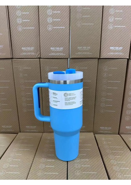 2025 Yeni Sap Saman Kapağı Paslanmaz Çelik 30 Oz/40 Oz Vakum Yalıtılmış Araba Kupası Çift Duvar Termal Buzlu Seyahat Kupürceli: 1.18L-5/RENK: 3 (Yurt Dışından)