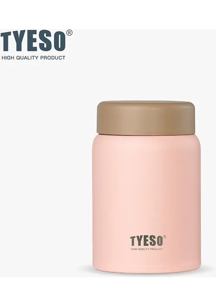 Tyeso 8764/8765 Paslanmaz Çelik Termos Gıda Kavanozu 220ML/280ML Kapasiteli Mini Öğle Yemeği Kutusu Taşınabilir Kompakt Geniş Ağız Yalıtım Kapasitesi: 220ML/RENK: Pembe (Yurt Dışından)
