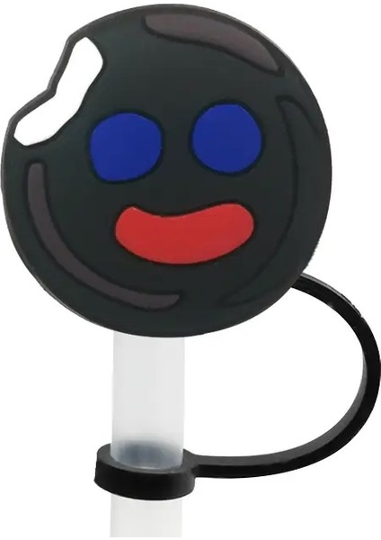 1pcs Meksika Atıştırmalıkları Içme Dakları Için Saman Kapak Kapak Aksesuarları, 8mm Silikon Saman Topper, Yıkanabilir Toz Geçirmez Saman Kapağı Lider: Hyb 1736-07 (Yurt Dışından)