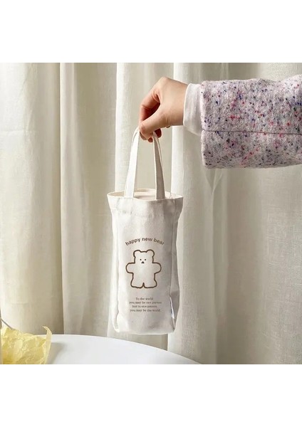 450ML Ayı Termos Kupası Açık Seyahat Spor Su Şişesi Taşınabilir Su Kupası Kamp Yürüyüşü Yürüyüş K Yarışı Vakum Flaskcapacity: 350ML Veya 450ML/RENK: 350ML Şişe (Yurt Dışından)