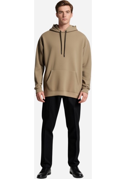 Erkek Kapüşonlu Kanguru Cep 3 Iplik Puf Yumuşacık (Içi Polarlı) modelleri