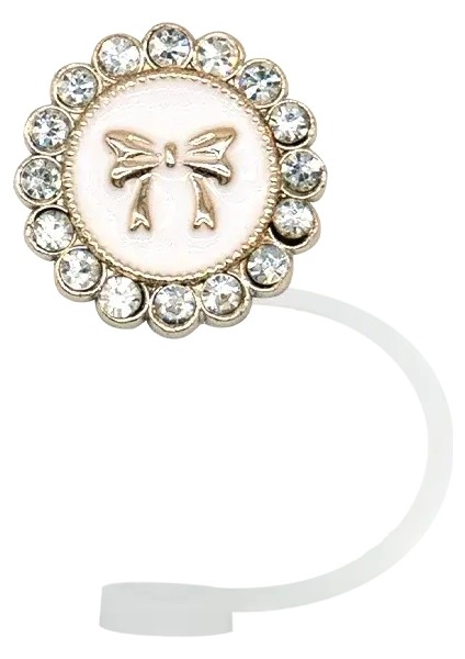 Akrilik Çiçek Saman Topper 1 Adet Daklar Için Aksesuarlar, 8mm Yay Saman Kapak Kapağı, Toz Geçirmez Fiş Sıçraması Yeniden Kullanılabilir Saman Kapağı Renk: 1602-02 (Yurt Dışından)