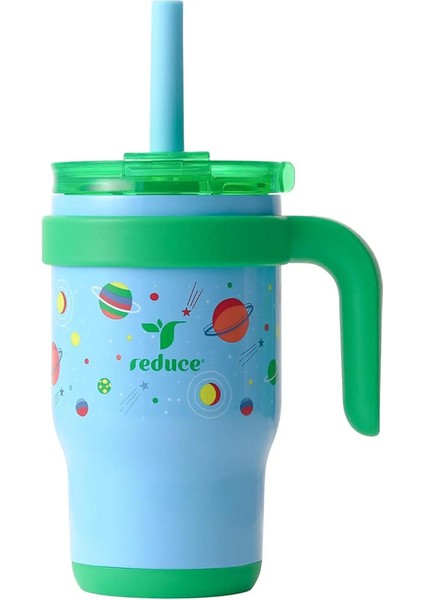 14 Oz Collede Kids Tumbler Kapak ve Pipetli Tumbler - Collede Yalıtımlı Seyahat Kupası - Dökülmeye Dalı, Ter Geçirmez Paslanmaz Çelik, Bpa Içermeyen Renk: Bu Dünyadan Çıkış (Yurt Dışından)