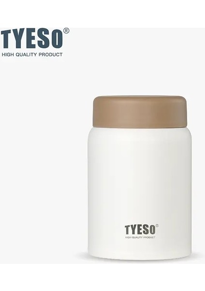 Tyeso 8764/8765 Paslanmaz Çelik Termos Yiyecek Kavanozu 220ML/280ML Kapasite Mini Öğle Yemeği Kutusu Taşınabilir Geniş Ağız Yalıtımlı Kupa Kapasite: 220ML/RENK: Beyaz (Yurt Dışından)
