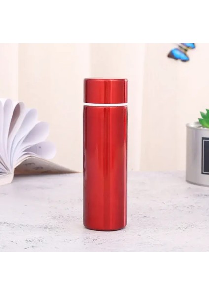 130ML Taşınabilir Cep Termos Şişesi Paslanmaz Çelik Mini Termal Su Şişesi Yalıtımlı Şişe Kupası Açık Mekan Kampı Içecek Yazılım Kapasitesi: 130ML/RENK: Kırmızı (Yurt Dışından)