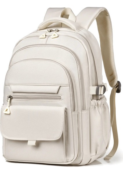 Çok Katmanlı Bir Su Geçirmez ve Şık Bir Sırt Çantası Oxford Büyük Kapasiteli Basit Banliyö Şehir Dışı Öğrenci Sırt Çantası: Pembe/boyut: 15 Inç (Yurt Dışından)