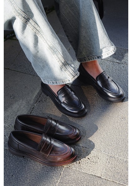 Kadın Loafer Makosen Desenli Günlük Ayakkabı Tornus fiyatları