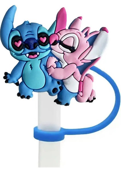 Sevimli Dikiş Karikatür Silikon Saman Saman Şişesi Için Saman Şişesi Içme Toz Kapağı Saman Tipleri Kapak Cup Aksesuarları 10MMCOLOR: 1pcs-04 (Yurt Dışından)