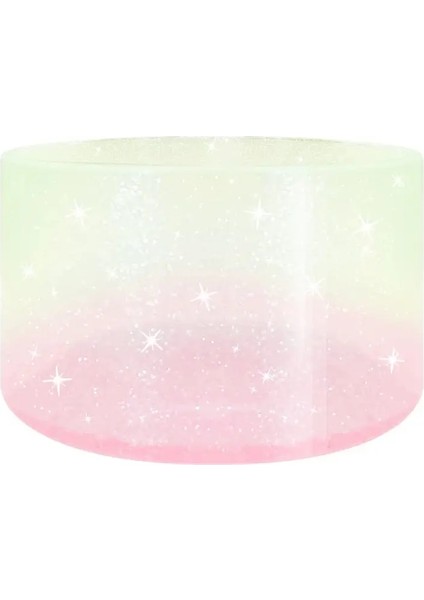 7.5 cm Kaymaz Su Dağı Alt Kol 40OZ Tumbler Fincan Için Taban Taban Koruyucu Kapak Gradyan Parıltı Şişe Aksesuarları Color: Pembe Yeşil (Yurt Dışından)