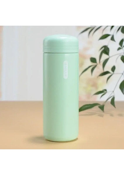 150/200ML Mini Paslanmaz Çelik Termos Kupası Kompakt Taşınabilir Taşınabilir Sızıntı Geçirmez Erkek ve Kadın Su Şişesi Çocuklar Için : 150ML/RENK: Yeşil (Yurt Dışından)