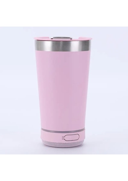 Çelik Çift Duvar Vakum Yalıtımlı Bira Dakları 16OZ Bluetooth Hoparlör Su Kahve Şişesi Tumbler Hediye Mugcapacity: 401-450ML/RENK: Siyah (Yurt Dışından)
