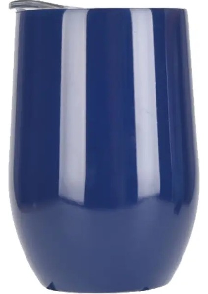 Delik Kapağı Noel Şarabı Yalıtımlı Yumurta Termos Kahve Kupa Vakum Termos Kahve Tumbler 12 Oz 9oz Yumurta Şeklinde Dak Şarap Bira Kupa Kapasite: 12OZ/RENK: Delik Kapağı (Yurt Dışından)