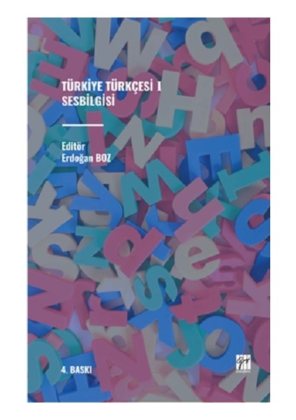 Türkiye Türkçesi 1 - Ses Bilgisi