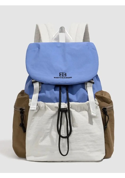 Üniversite Öğrencileri Için Suya Dalı Hafif Yürüyüş Seyahat Sırt Çantası-Açık Hava Trekking, Spor, Travelcolor Için Çift Omuzlu Çanta: Mavi/beden: 15 Inç (Yurt Dışından)