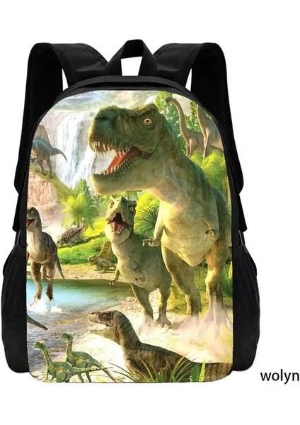 Yeni Dinozor Okulu Sırt Çantası, Çocuklar Için Çocuk Okul Çantaları, Hafif Karikatür Hayvan Baskıları Çocuk Sırt Çantası Çantası Dalı Renk: XHOO1-SB-198-A4 (Yurt Dışından)