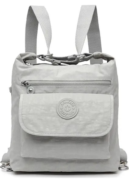 Kadınların Çok Yönlü Sırt Çantası-Şık 2'si 1 Arada Omuz ve Sırt Çantası, Modern Moda Tutkunları Için Hafif Su Geçirmez Naylon Çanta: Sky Mavisi (Yurt Dışından)