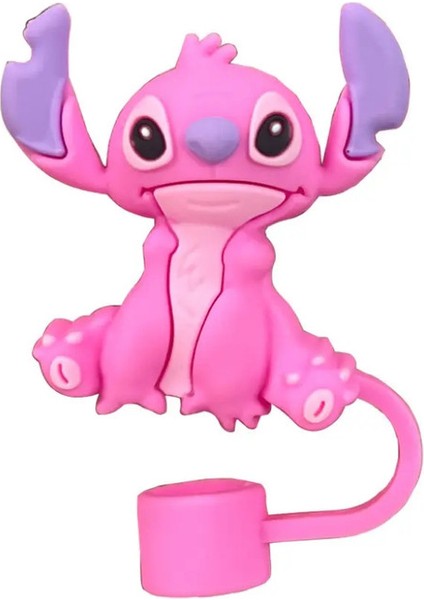 Miniso 1-7pcs 3D Stereo Dikiş Saman Kapak Kapağı 10MM Içecek Saman Tapası Yeniden Kullanılabilir Fit Kupa Aksesuarları Saman Kapağı Takılar Kolye Hediye Renk: 02 (Yurt Dışından)