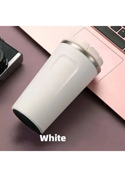 Sıcak 380/510ML Seyahat Paslanmaz Çelik Kahve Kahve Termal Kupa Sızdıran Termos Şişe Çay Kahve Kupa Vakum Şişesi Yalıtımlı Kupa Kapasite: 380ML/RENK: Pembe (Yurt Dışından)