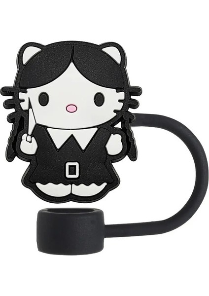 1-18PCS Hello Kitty Miniso, Araba Termos Kupası 3040OZ CUP1MM Saman Toppers Yeniden Kullanılabilir Toz Geçirmez Saman Kapağı Renk: 5 (Yurt Dışından)