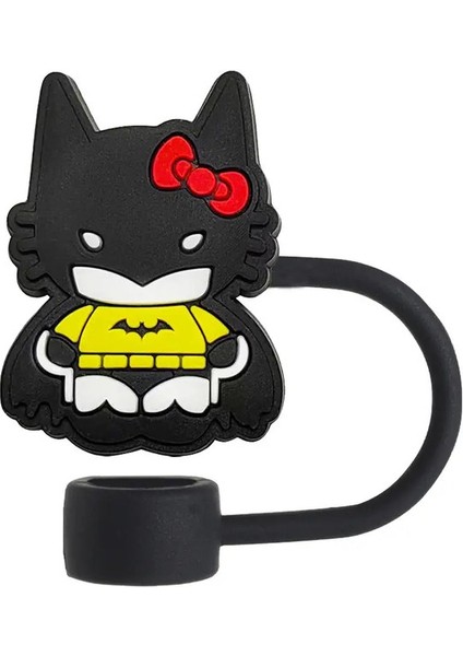 1-18PCS Hello Kitty Miniso Araba Termos Kupası 3040OZ CUP1MM Saman Toppers Yeniden Kullanılabilir Toz Geçirmez Saman Kapağı Renk: 8 (Yurt Dışından)